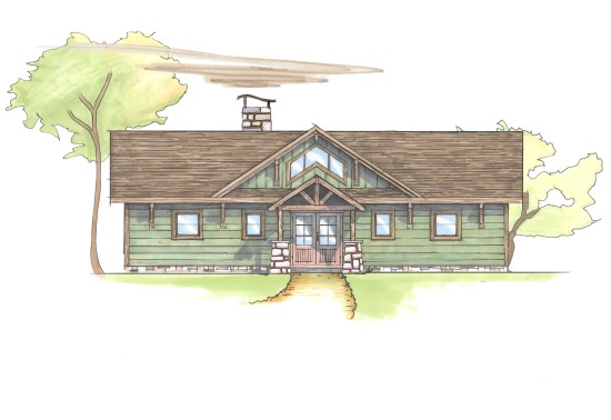 Wolfpen Camp - Natural Element Homes